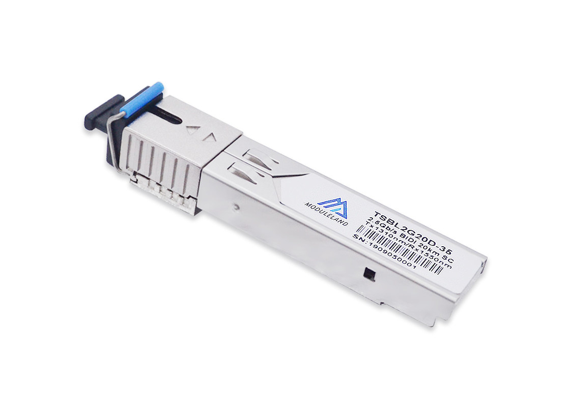 модуль СК 1310нм/1490нм симплексный ДДМ приемопередатчика 3.3В 20км ...