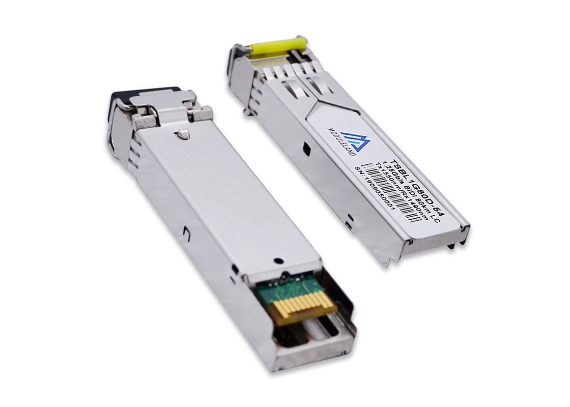 модуль ВДМ 80км Ткс1550нм/Ркс1490нм симплексный ЛК 1000Басе-ЗС СФП БИДИ